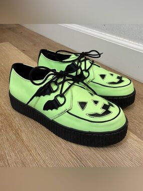 Strange Cvlt Krypt Jack O Lantern Creepers Halloween Women 11 Mens 9 EU41-42